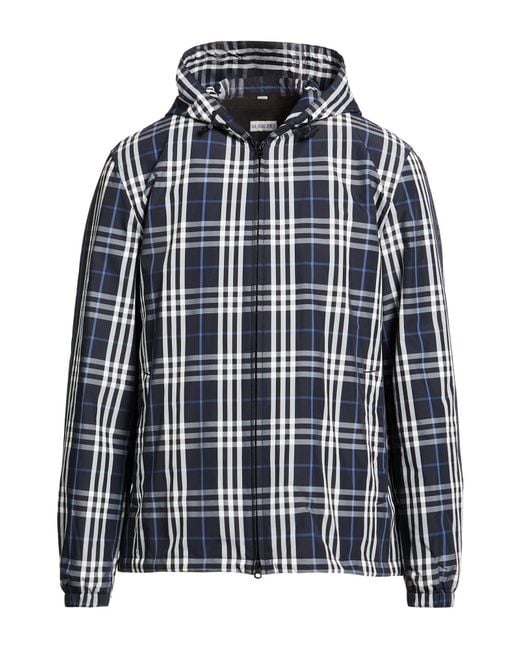 Burberry Blue Jacket Polyamide for men