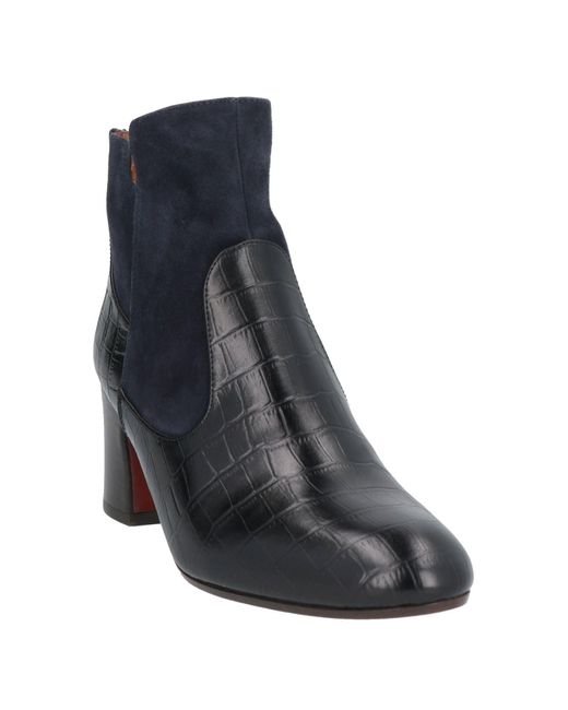 Chie Mihara Blue Ankle Boots