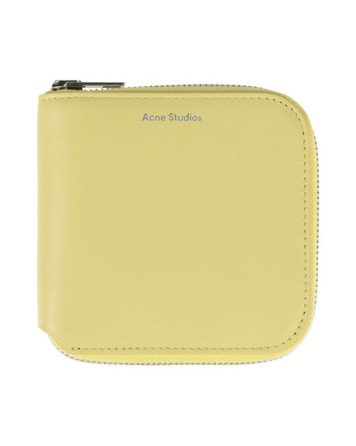 Acne Yellow Wallets for men