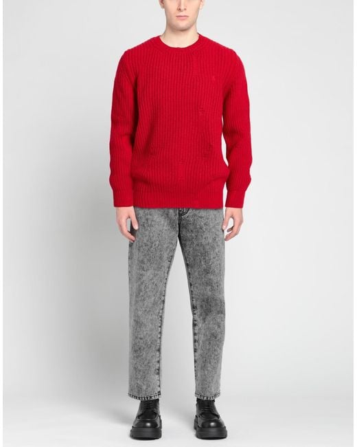 Amaranto Pullover in Red für Herren