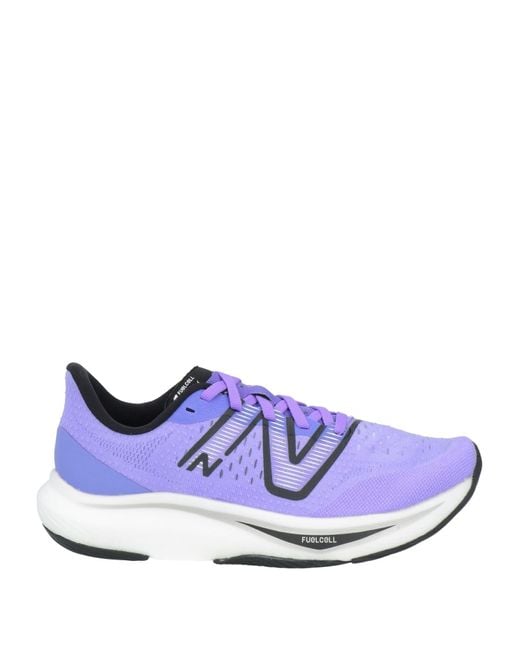 New Balance Blue Sneakers Textile Fibers