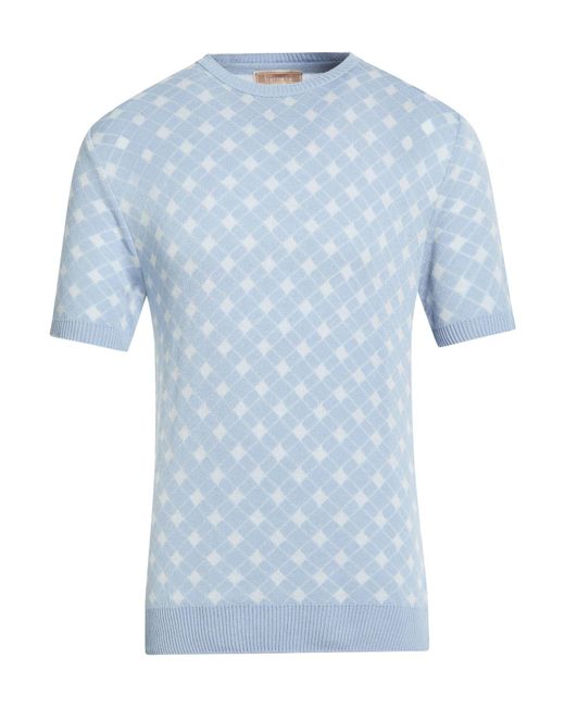 BERNESE Milano Pullover in Blue für Herren