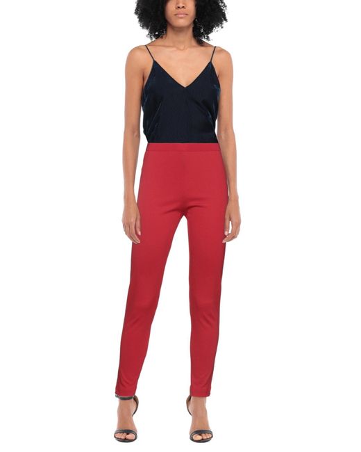 Liviana Conti Red Leggings