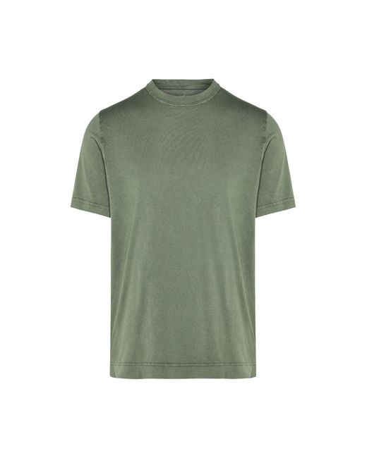 T-shirt di Fedeli in Green da Uomo