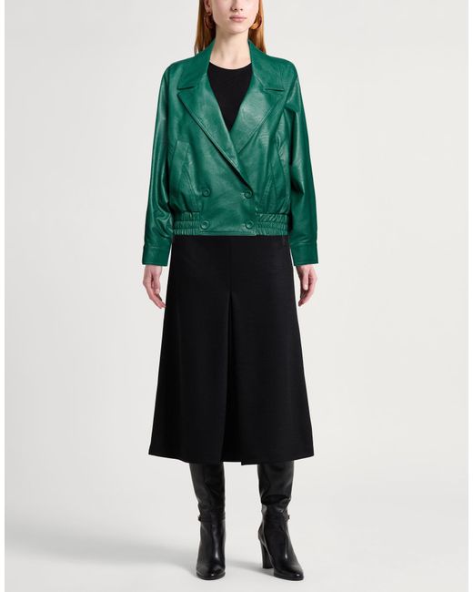 Haveone Green Jacket Viscose