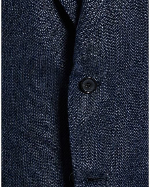 Caruso Blue Blazer for men