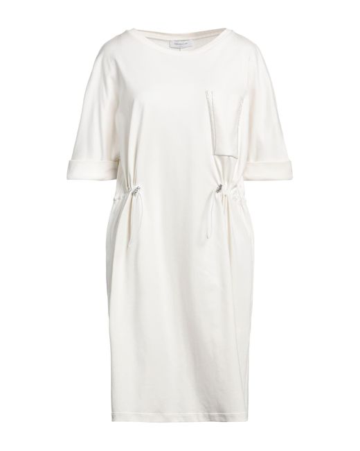 Fabiana Filippi White Midi Dress