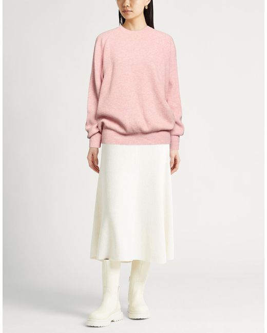 Fedeli Pink Sweater Wool