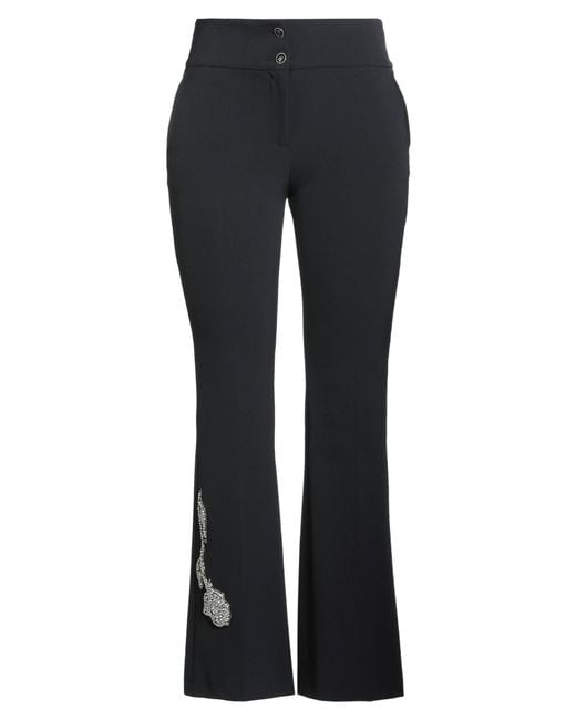 Blugirl Blumarine Blue Pants Polyester, Elastane