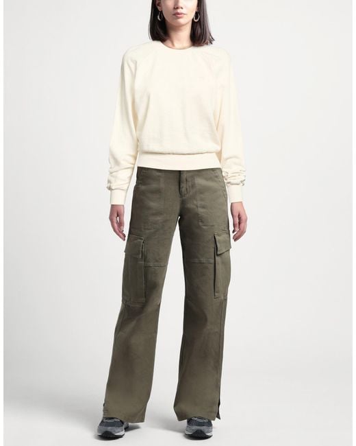 ÉTERNE White Sweatshirt Cotton