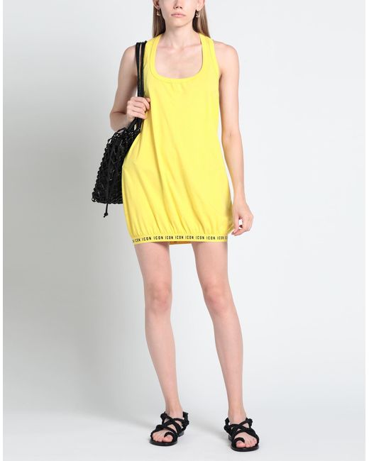 DSquared² Yellow Beach Dress
