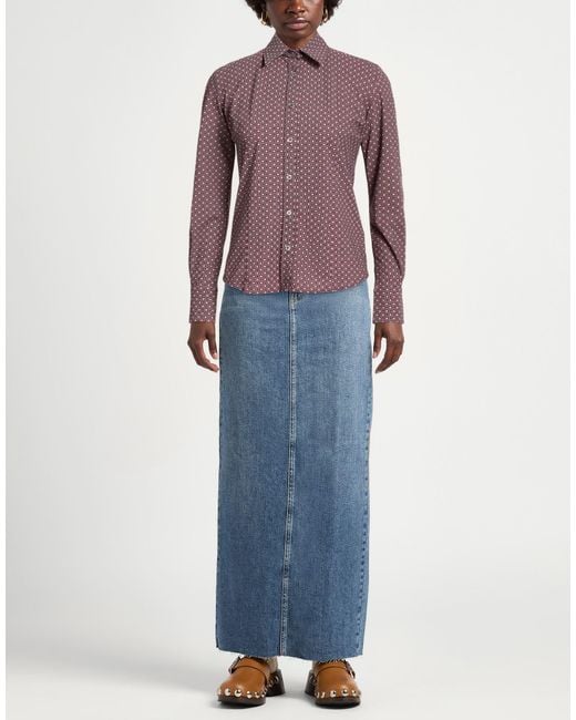Camisa Rrd de color Purple