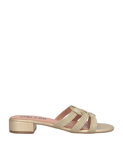Bibi Lou Metallic Sandals