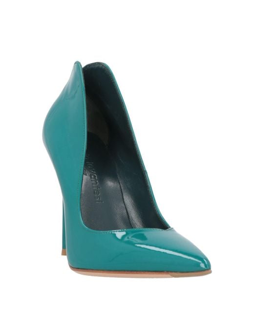 Sergio Levantesi Green Pumps Leather