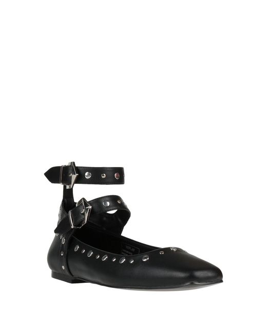 Replay Black Ballet Flats