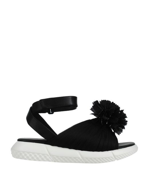 Elena Iachi Black Sandals