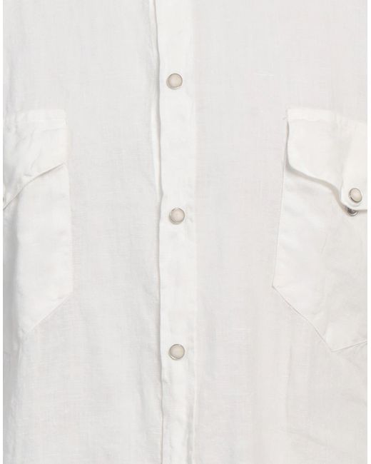 Camisa Costumein de hombre de color White