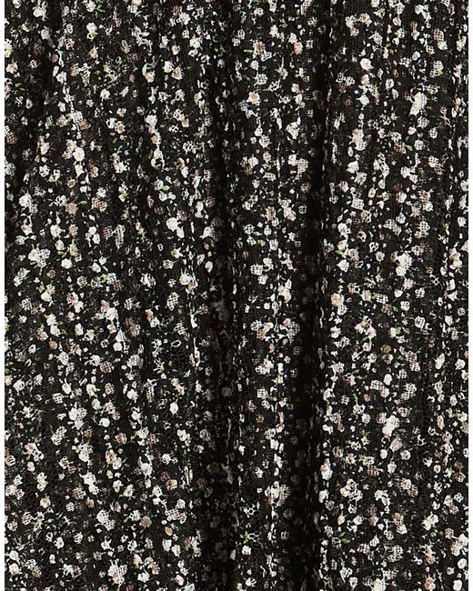 Maje Black Mini Dress Polyester, Elastane