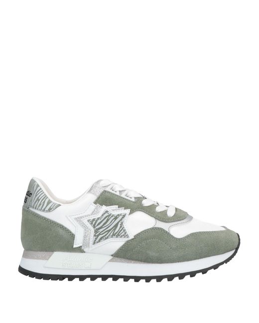 Atlantic Stars White Trainers