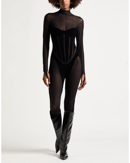 Wolford Black Jumpsuit Polyamide, Elastane