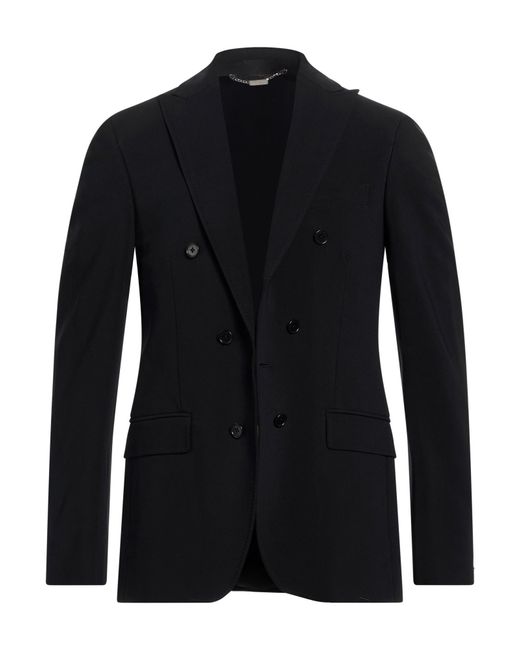 Bikkembergs Black Blazer Polyester, Polyurethane for men