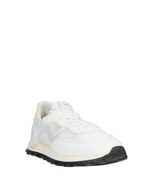 Nomad Society White Sneakers Textile Fibers for men