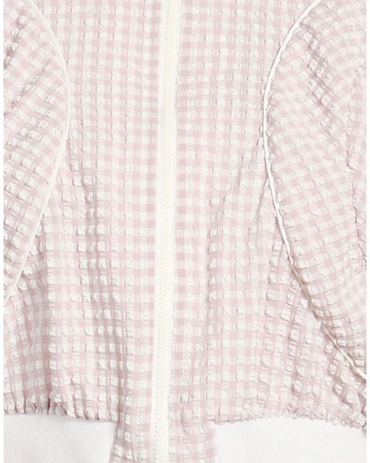 High Pink Tech Genius Jacket Polyester, Rubber