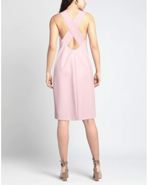 Boutique Moschino Pink Midi Dress