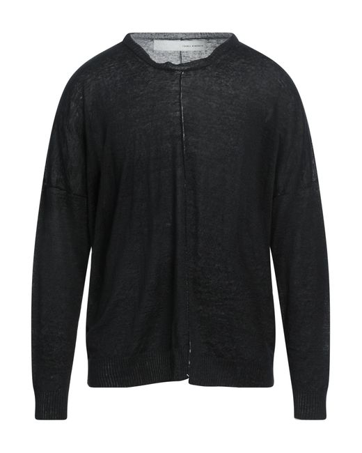 Isabel Benenato Black Sweater Linen for men