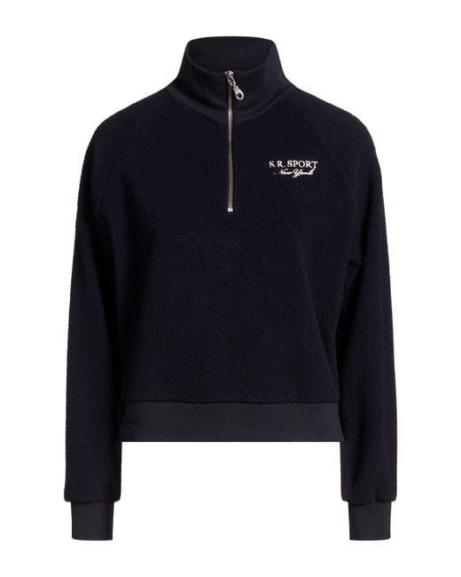 Sporty & Rich Blue Sweatshirt Polyester
