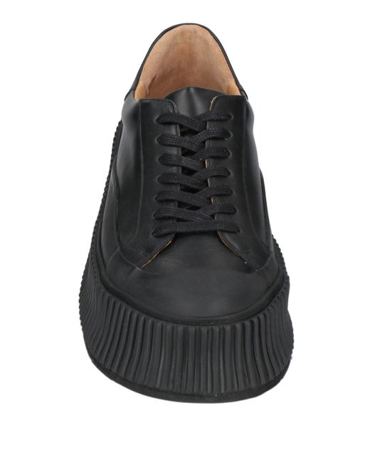 Jil Sander Black Trainers for men