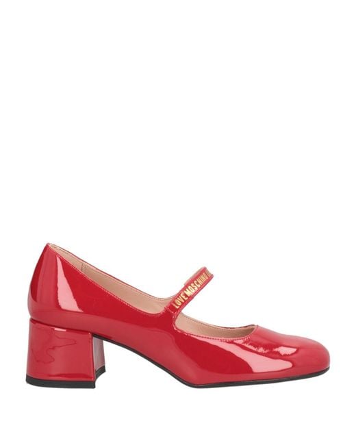 Love Moschino Red Pumps