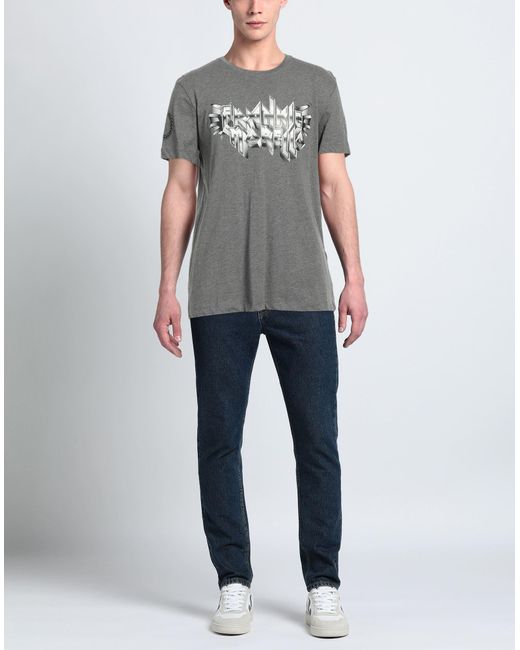 Frankie Morello Gray T-shirt for men