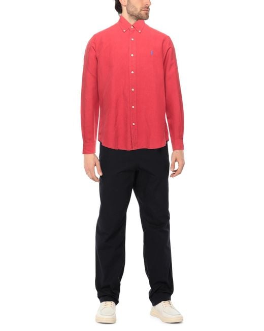 Polo Ralph Lauren Red Shirt for men