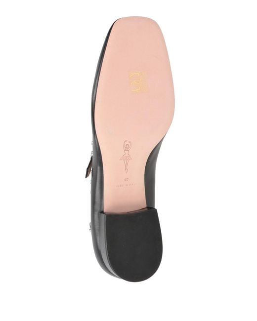 Bally Black Ballet Flats