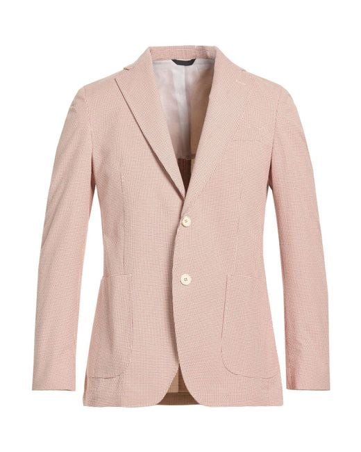 Tombolini Pink Blazer Cotton for men