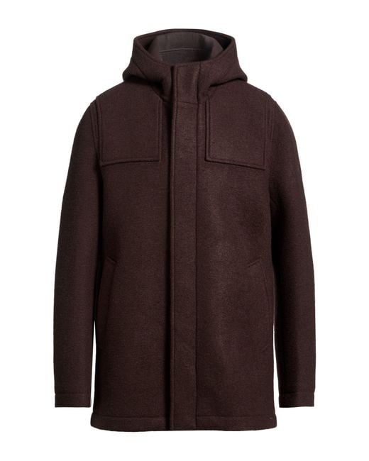 Manuel Ritz Brown Coat for men