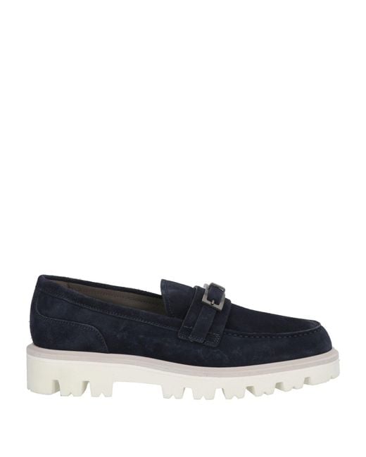 Sergio Rossi Blue Loafers Leather for men