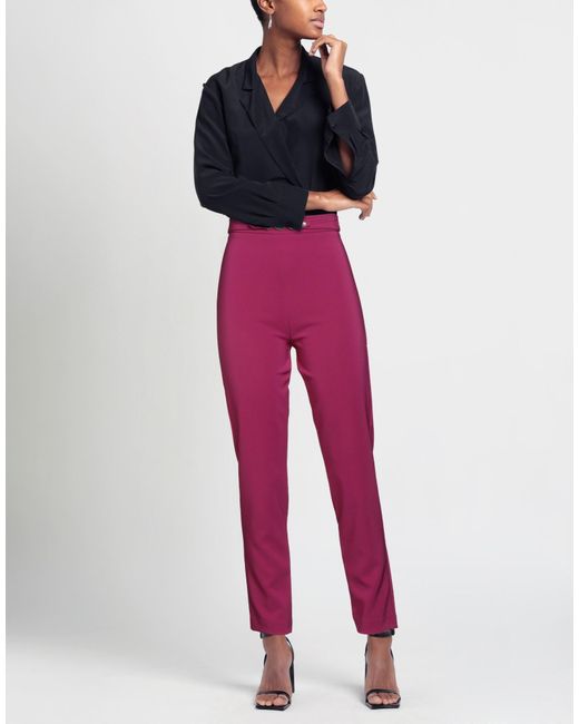 alma sanchez Red Trouser