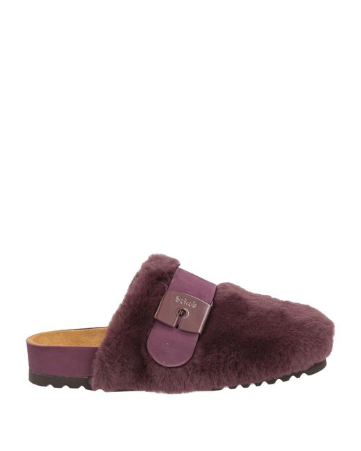 Scholl Purple Mules & Clogs