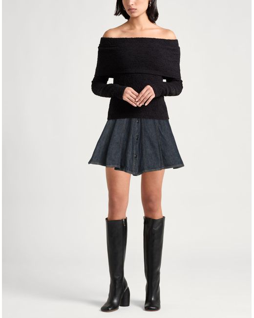 MSGM Blue Denim Skirt