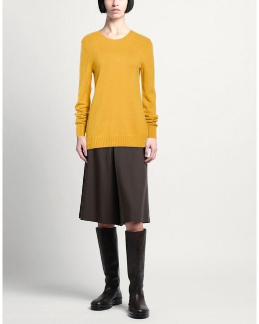 Max Mara Yellow Pullover