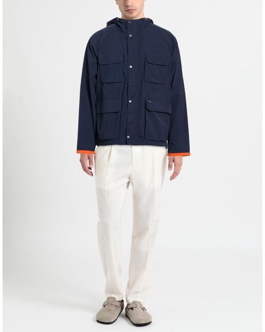 Fay Blue Jacket Polyacrylic for men
