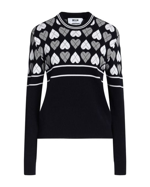 MSGM Black Jumper