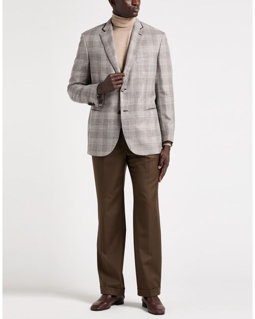 Brioni Brown Blazer for men