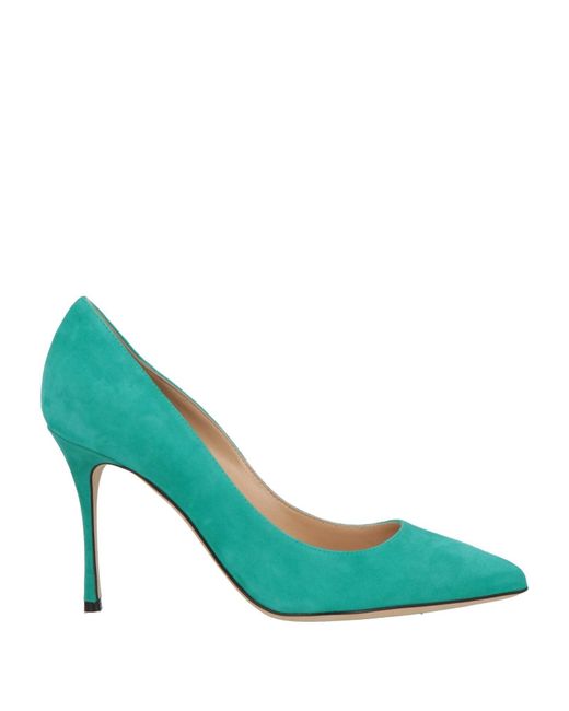 Sergio Rossi Green Pumps