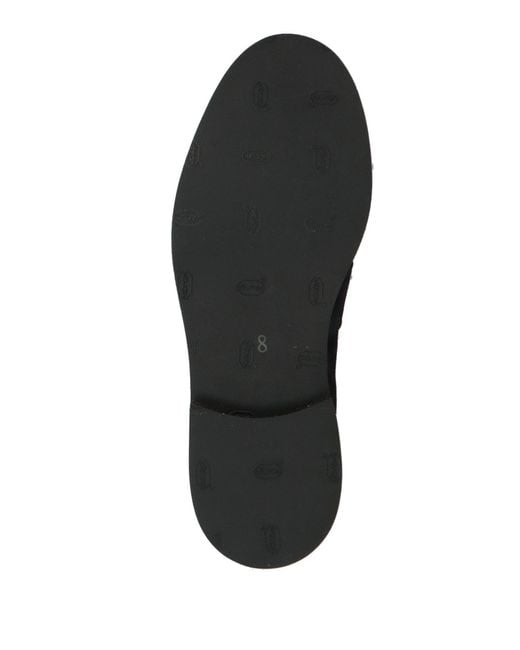 Testoni Black Loafers Leather for men