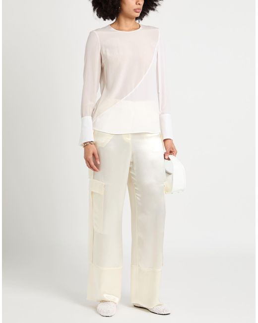 Barba Napoli White Ivory Top Silk