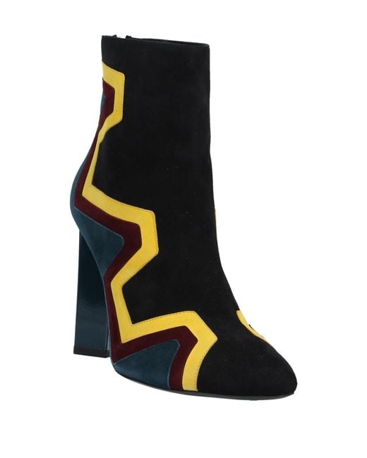 Pierre Hardy Blue Ankle Boots