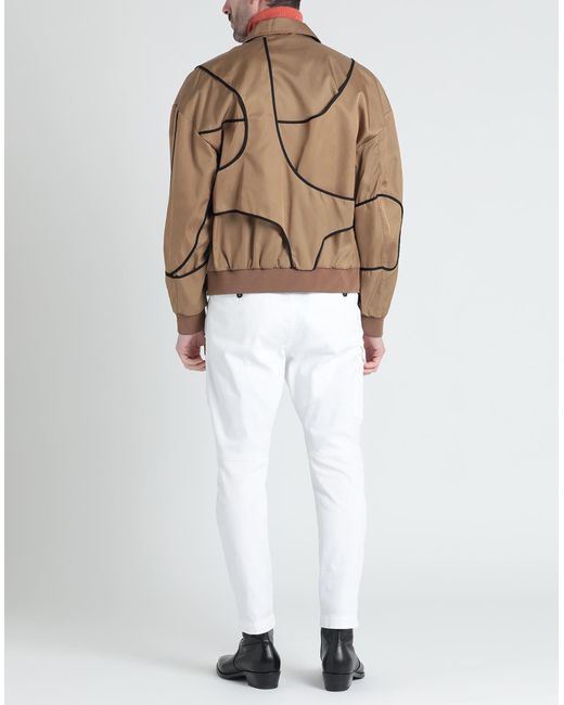 DSquared² Jacket in Brown for Men | Lyst
